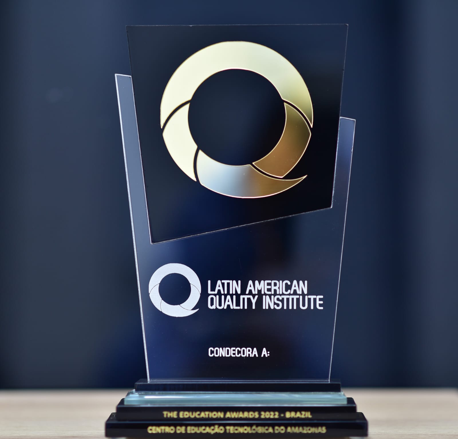 Cetam recebe prêmio internacional Latin American Quality Awards 2022